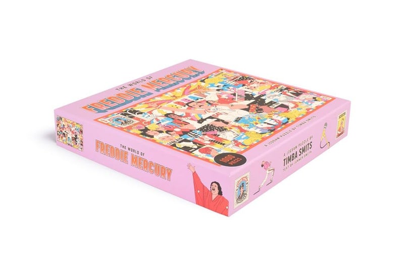 Laurence King The World of Freddie Mercury 1000 Piece Puzzle - Image 2